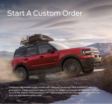 Start a custom order | Sykora Family Ford, Inc. in West TX